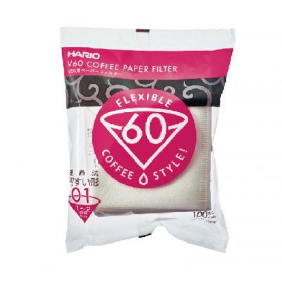 Hario 酸素漂白濾紙(100入) Hario Acid bleached filter paper (100/Bag)