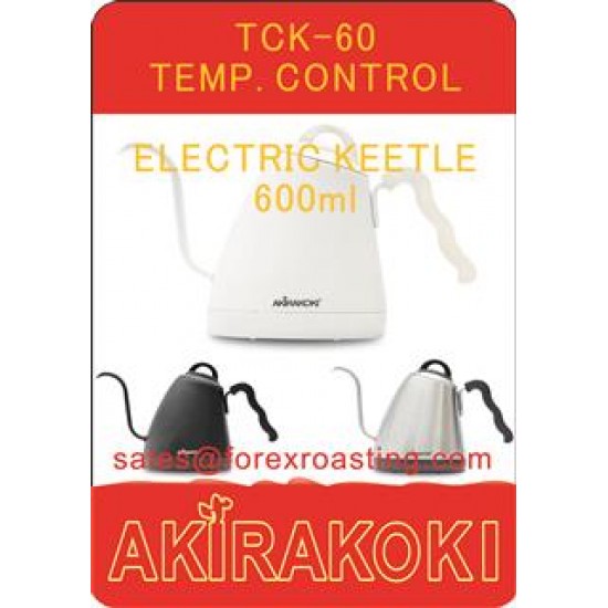 正晃行 溫控電熱水壺 (Stainless Steel 不鏽鋼 ) AKIRA TCK-60 Temperature Control Electric Kettle 