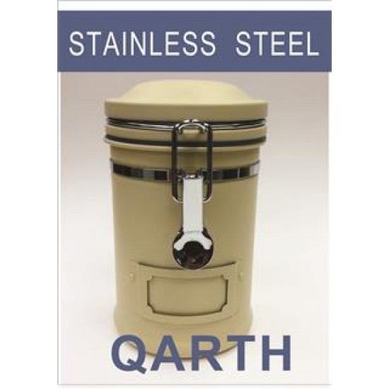 咖啡不鏽鋼密封罐  Airtight Stainless Steel Coffee Bean Canister